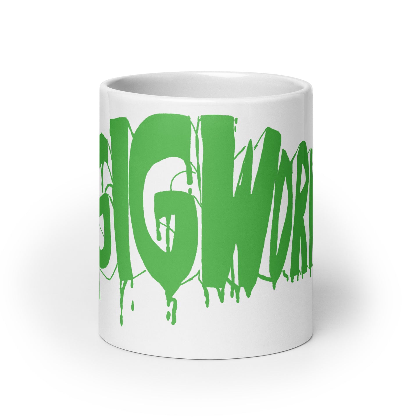 Gig Work white glossy mug