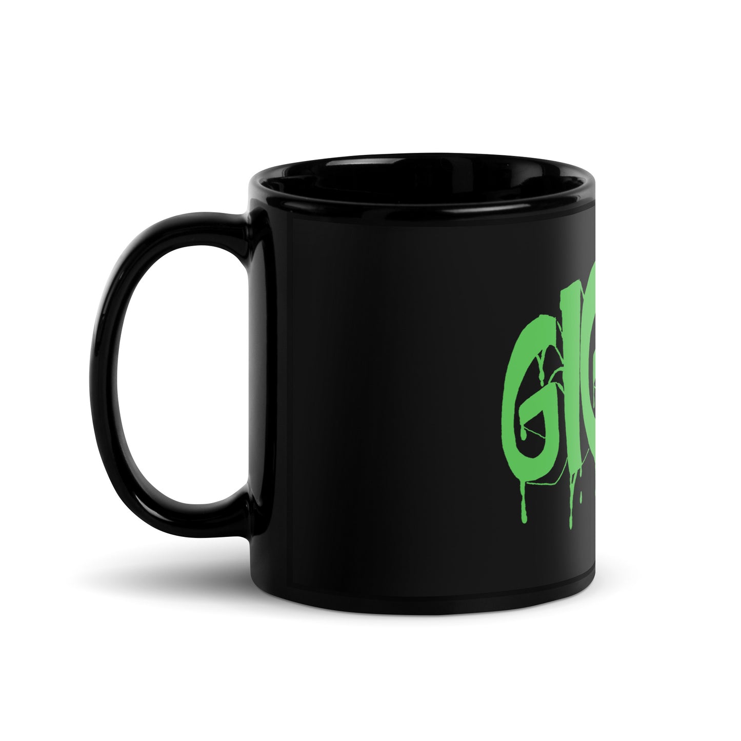 Gig Work Black Glossy Mug