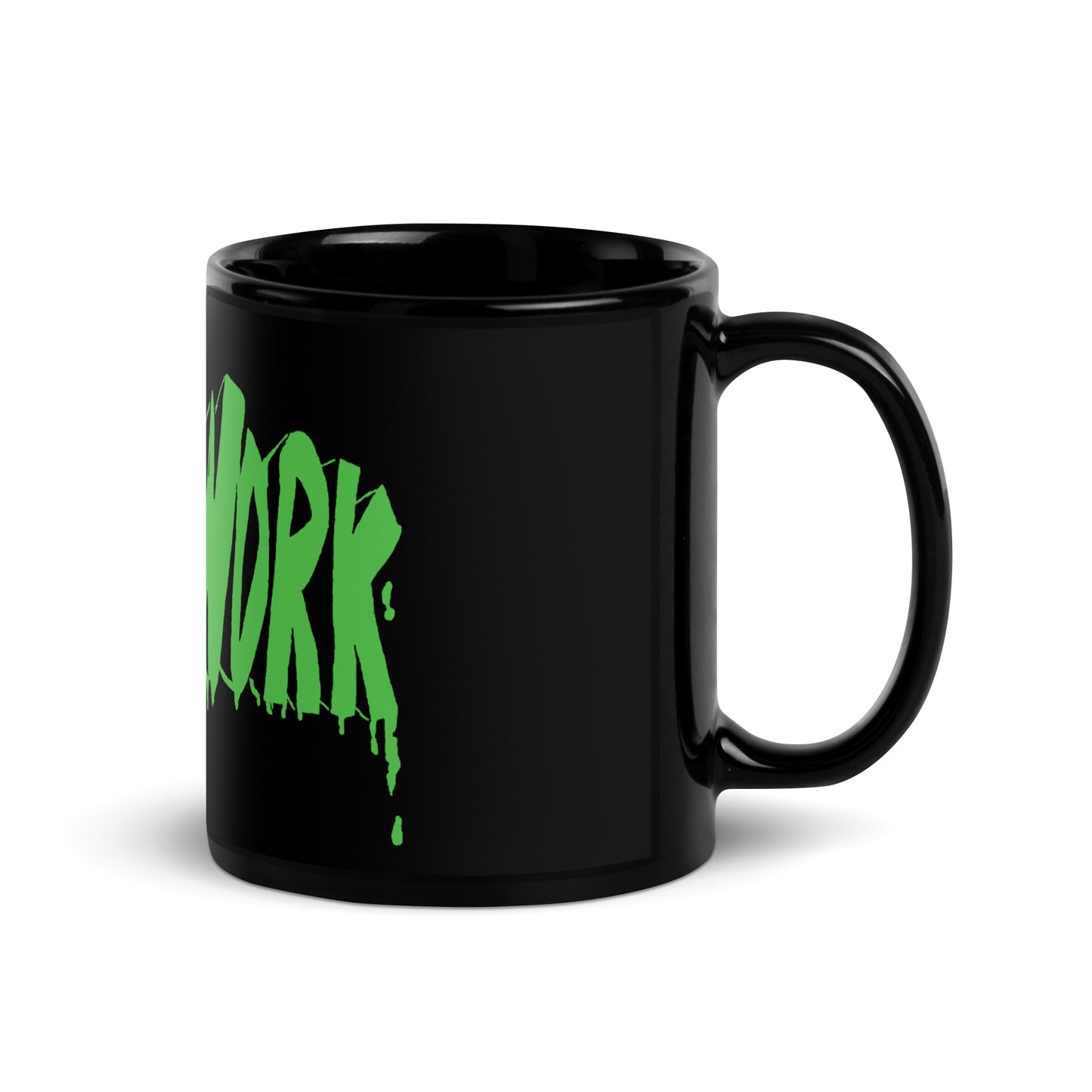 Gig Work Black Glossy Mug