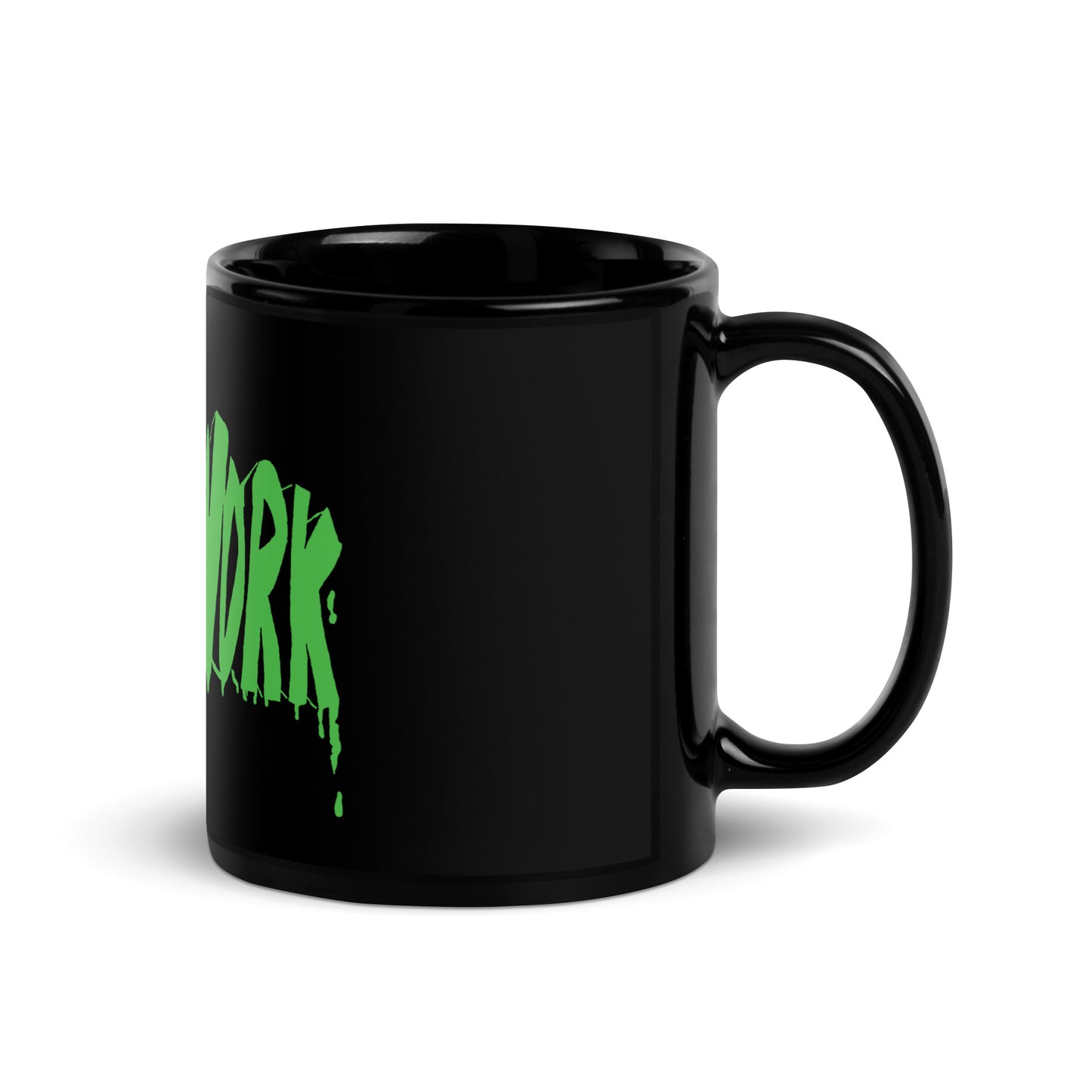 Gig Work Black Glossy Mug