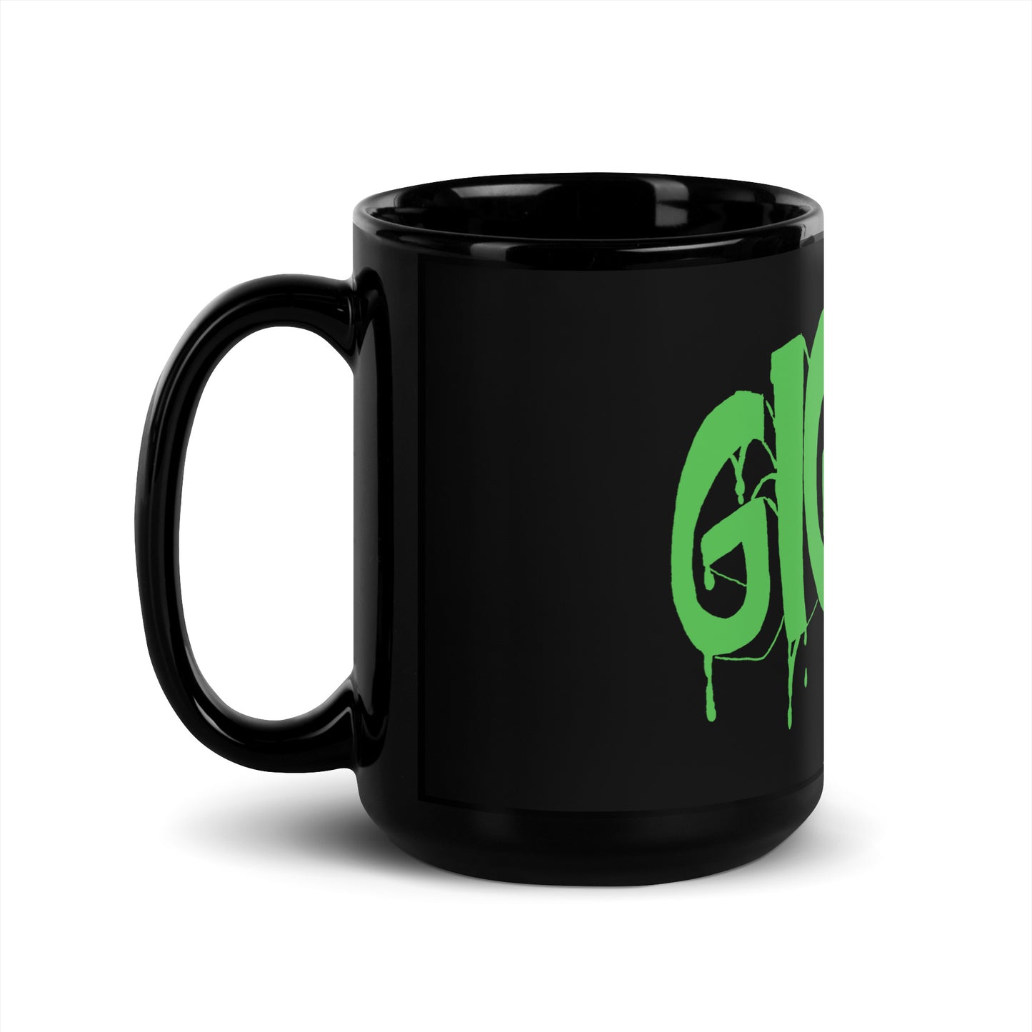 Gig Work Black Glossy Mug