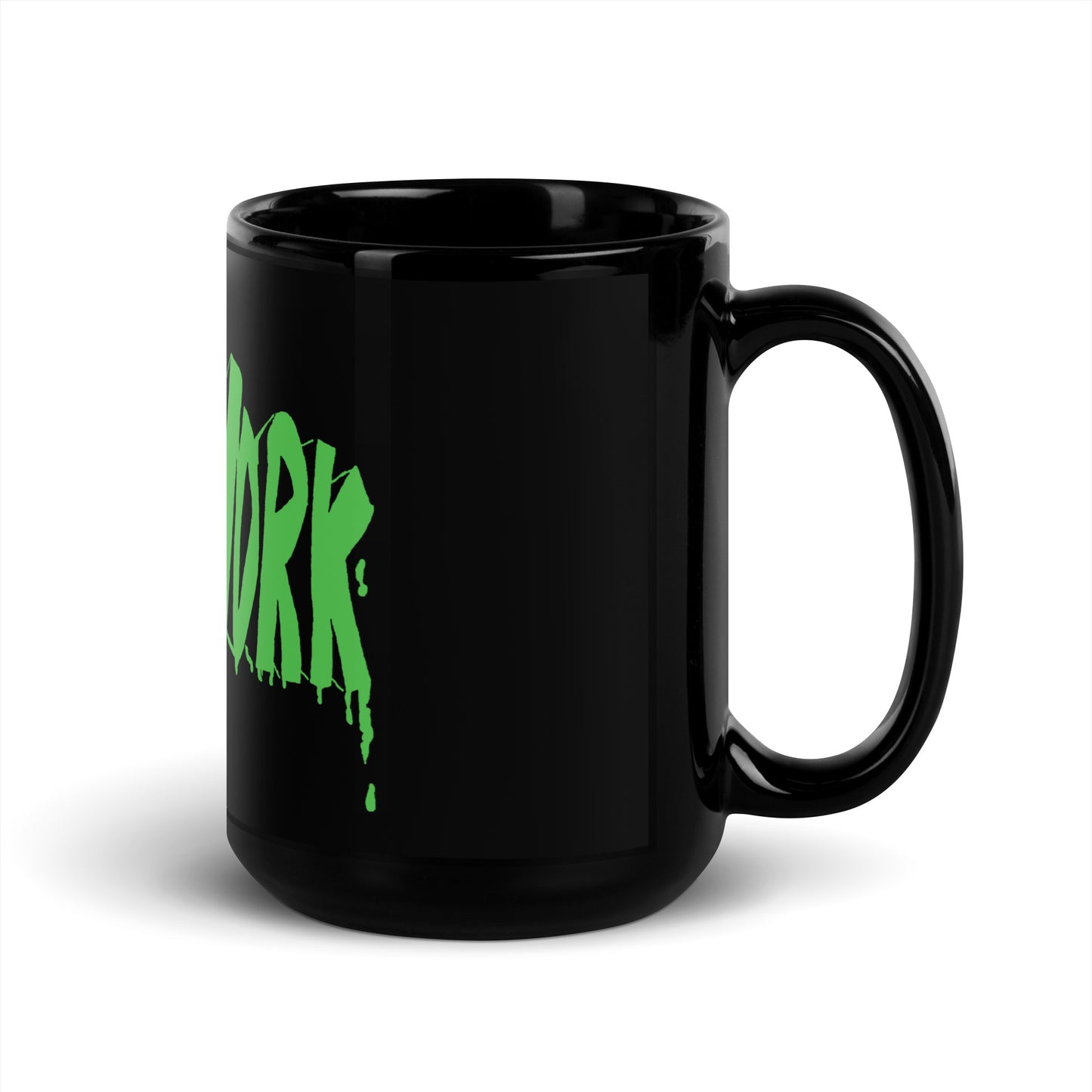 Gig Work Black Glossy Mug