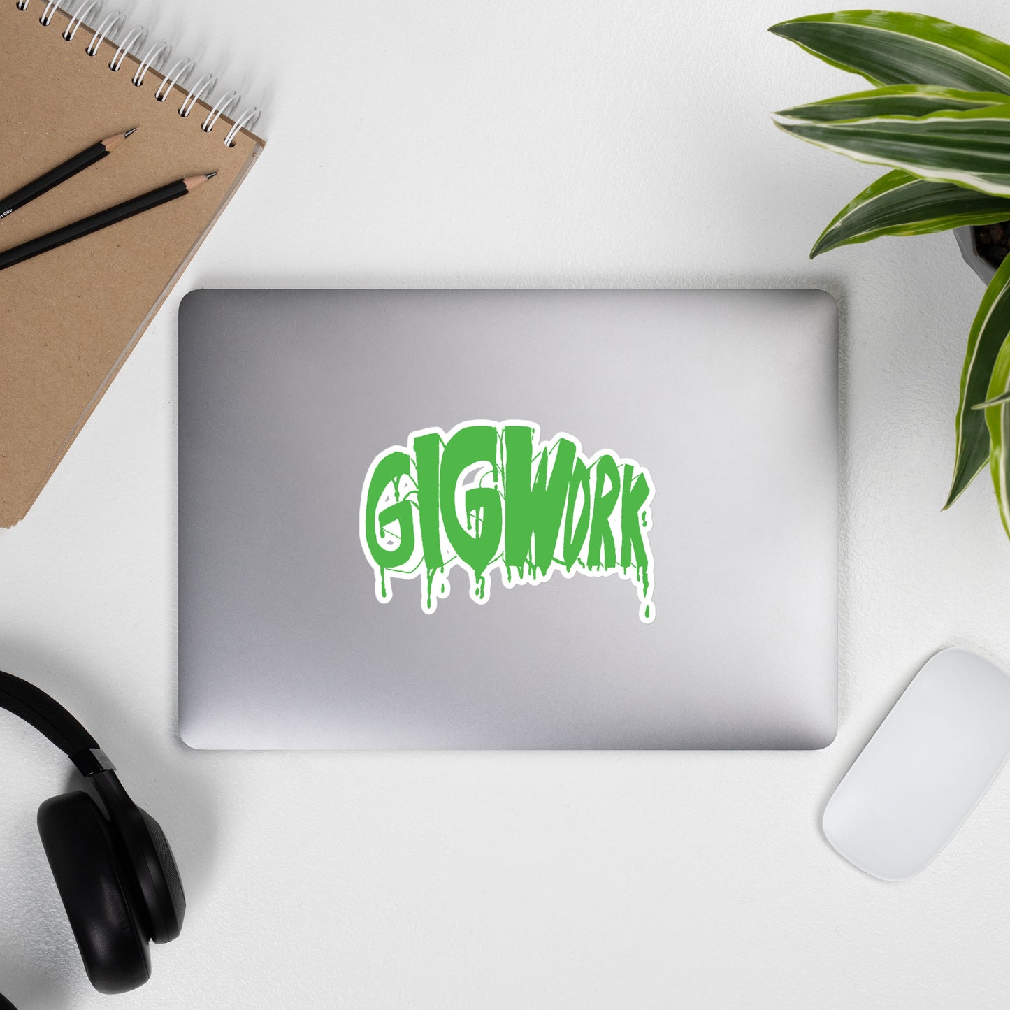 Gig Work Logo Sticker