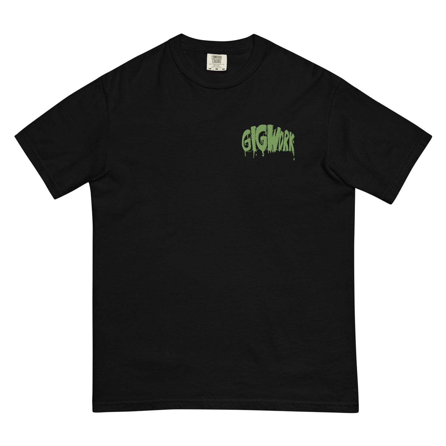 Gig Work Embroidered Logo T-Shirt (Unisex)