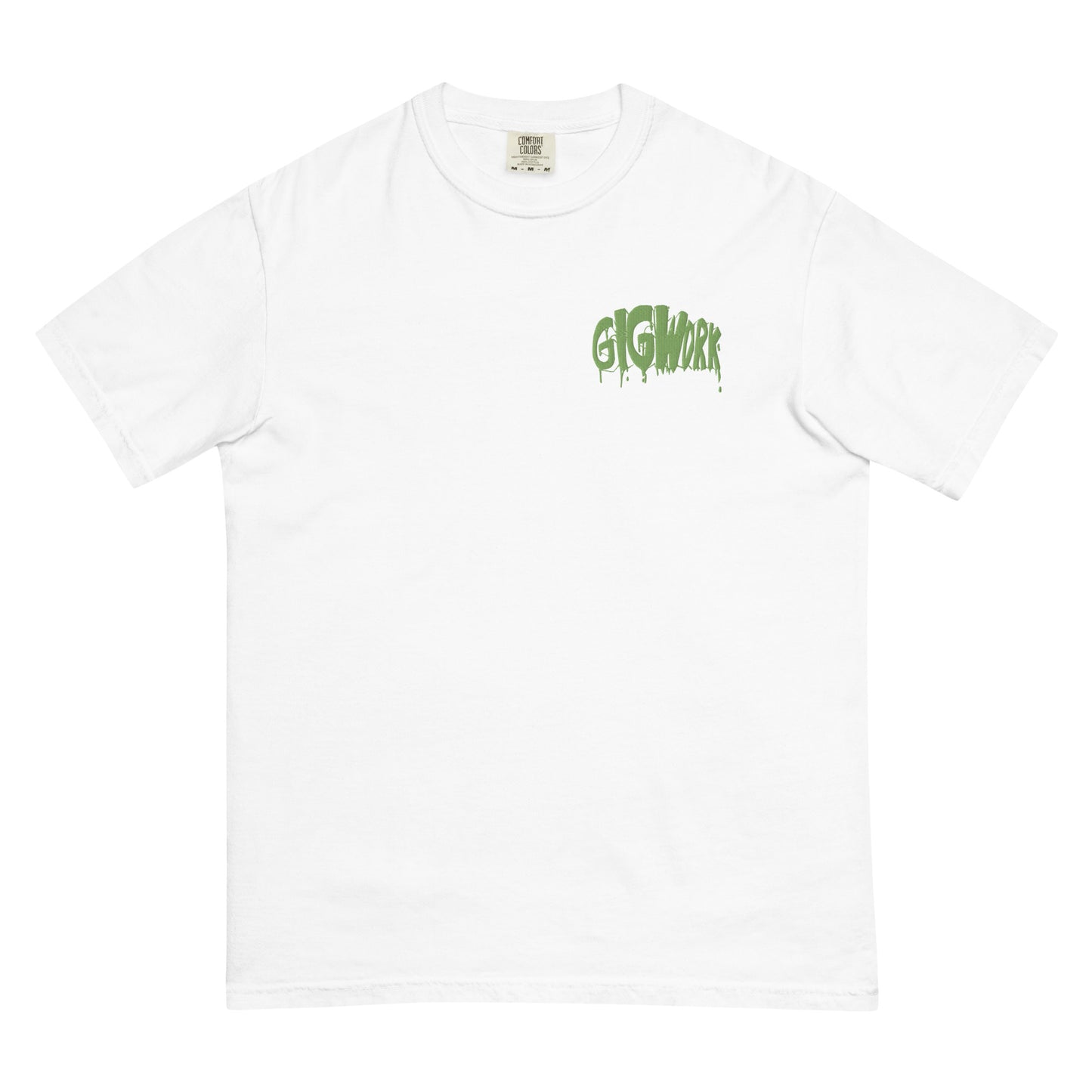 Gig Work Embroidered Logo T-Shirt (Unisex)