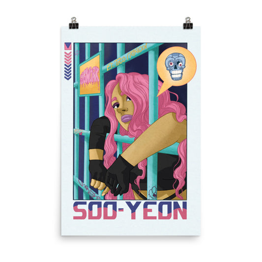 Soo-yeon photo paper poster